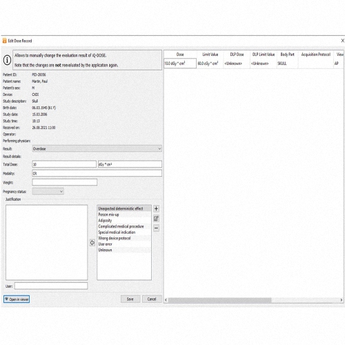 iQ-DOSE Dosismanagement